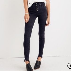 Madewell Button-Through Skinny Jean